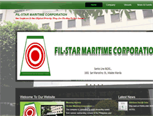 Tablet Screenshot of filstarmaritime.com